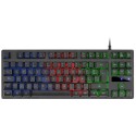 Mars Gaming MK02 Negro Teclado Gaming H-Mech FRGB TKL Antighosting Idioma Español