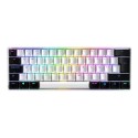 Sharkoon SGK50 S4 teclado USB QWERTY Español Blanco - 4044951033966