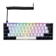 Sharkoon SGK50 S4 teclado USB QWERTY Español Blanco - 4044951033966