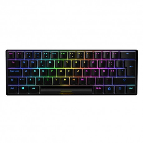 Sharkoon SGK50 S4 teclado USB QWERTY Español Negro - 4044951033935