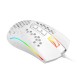 REDRAGON M988-RGB STORM ELITE WHITE, Mouse Optico HoneyComb Blanco