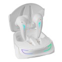 Mars Gaming MHI-ULTRA Blanco Auriculares Inalámbricos TWS RGB Flow Bluetooth