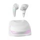 Mars Gaming MHI-ULTRA Blanco Auriculares Inalámbricos TWS RGB Flow Bluetooth