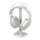 REDRAGON H320W-RGB LAMIA WHITE, Auricular 7.1 iluminación RGB