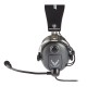 Thrustmaster 4060196 auricular y casco Auriculares Alámbrico Aviación/Control de tráfico aéreo Gris