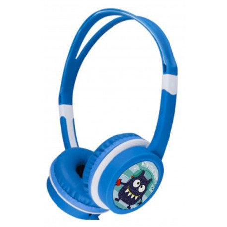 Gembird MHP-JR-B auricular y casco Auriculares Alámbrico Diadema Música Azul