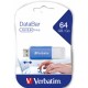 Verbatim V DataBar unidad flash USB 64 GB USB tipo A 2.0 Azul - 49455