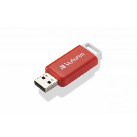 Verbatim DataBar unidad flash USB 16 GB USB tipo A 2.0 Rojo - 49453