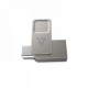 V7 VF364GTC unidad flash USB 64 GB USB Type-A / USB Type-C 3.2 Gen 1 (3.1 Gen 1) Plata