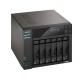 Asustor LOCKERSTOR 6 NAS Escritorio Ethernet Negro N5105 - AS6706T