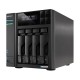 Asustor LOCKERSTOR 4 Gen2 (AS6704T) NAS Escritorio Ethernet Negro N5105 - AS6704T