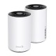 TP-Link Deco XE75 Tribanda (2.4 GHz / 5 GHz / 6 GHz) Wi-Fi 6E (802.11ax) Blanco 3 Interno - DECO XE75(2-PACK)