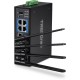 Trendnet TI-W100 router inalámbrico Gigabit Ethernet Doble banda (2,4 GHz / 5 GHz) 3G 5G 4G Negro