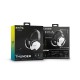 Energy Sistem ESG 3 White Auriculares Alámbrico Banda para cuello Juego Negro, Blanco - 452880