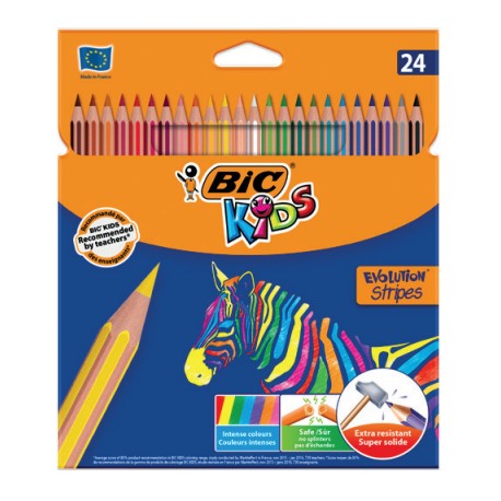 BIC 950525 lápiz de color Multicolor 24 pieza(s)