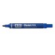 Pentel N 50 marcador permanente Punta redonda Azul 12 pieza(s)