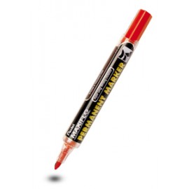 Pentel Maxiflo marcador permanente Punta redonda Rojo - NLF50-BO