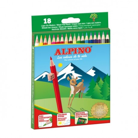 Alpino AL010656 lápiz de color Multicolor 18 pieza(s)