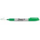 Sharpie Fine Point marcador permanente Punta fina Verde 12 pieza(s) - s0810960