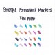 Sharpie Fine Point marcador permanente Punta fina Verde 12 pieza(s) - s0810960