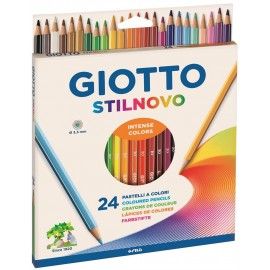 Giotto 8000825256608 lápiz de color Multicolor 24 pieza(s)