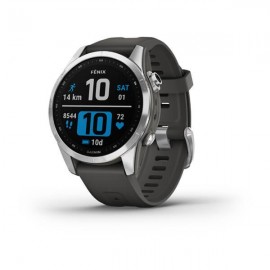 Garmin fenix 7S 3,05 cm (1.2'') 42 mm MIP Plata GPS (satélite) - 010-02539-01