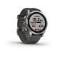 Garmin fenix 7S 3,05 cm (1.2'') 42 mm MIP Plata GPS (satélite) - 010-02539-01