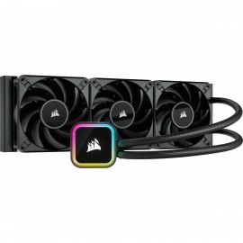 Corsair iCUE H150i RGB ELITE Procesador Sistema de refrigeración líquida todo en uno 12 cm Negro 1 pieza(s) - cw-9060060-ww