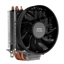 Mars Gaming MCPUBK Disipador CPU 4 Heatpipes HCT TDP 160W Ventilador Ultra-silencioso PWM 11cm Negro