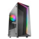 Mars Gaming MC-X7 Negro Caja PC Gaming ATX Frontal ARGB Ventilador 12cm RGB Ventana Lateral Completa - MCX7