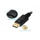 Equip 133441 adaptador de cable de vídeo 0,24 m DisplayPort DVI-D + VGA (D-Sub) + HDMI Negro