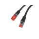 Lanberg PCF6-10CU-0100-BK cable de red Negro 1 m Cat6 F/UTP (FTP)