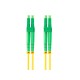 Lanberg FO-LALA-SD11-0030-YE cable de fibra optica 3 m LC/APC G.657.A1 Amarillo