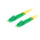 Lanberg FO-LALA-SD11-0030-YE cable de fibra optica 3 m LC/APC G.657.A1 Amarillo