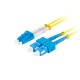 Lanberg FO-SULU-SD11-0020-YE cable de fibra optica 2 m SC/UPC LC/UPC G.657.A1 Amarillo