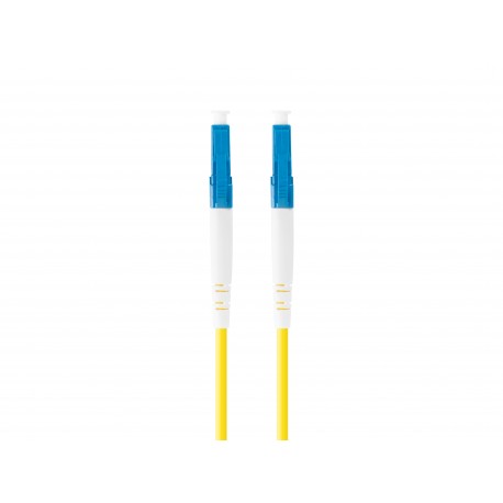 Lanberg FO-LULU-SS11-0100-YE cable de fibra optica 10 m LC/UPC Amarillo