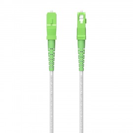 AISENS A152-0619 cable de fibra optica SC/APC G.657.A2 Blanco