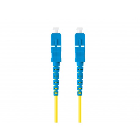 Lanberg FO-SUSU-SS11-0100-YE cable de fibra optica 10 m SC/UPC G.657.A1 Amarillo