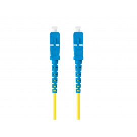 Lanberg FO-SUSU-SS11-0050-YE cable de fibra optica 5 m SC/UPC G.657.A1 Amarillo