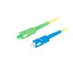 Lanberg FO-SASU-SS21-0050-YE cable de fibra optica 5 m SC/APC SC/UPC Amarillo