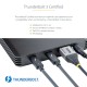 StarTech.com Caja Thunderbolt 3™ de 4 Bahías NVMe M.2 para SSD, con 1 Puerto