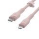 Belkin CAA009BT2MPK cable USB 2 m USB C USB C/Lightning Rosa