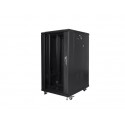 Lanberg FF01-6822-12B armario rack 22U Rack o bastidor independiente Negro