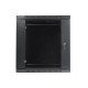 Lanberg WF01-6412-10B armario rack 12U Bastidor de pared Negro