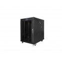 Lanberg FF01-8015-12BL armario rack 15U Rack o bastidor independiente Negro