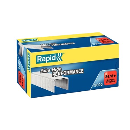 Rapid SuperStrong 24/8+ Paquete de grapas 5000 grapas - 2486010