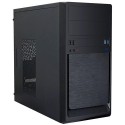 Caja microATX Unykach UK6023 U3 Negra - FA 500w - 2x USB 2.0 + 2x USB 3.0 frontales - 2 bahías 5 1 4 + 1 bahía 3 1 2