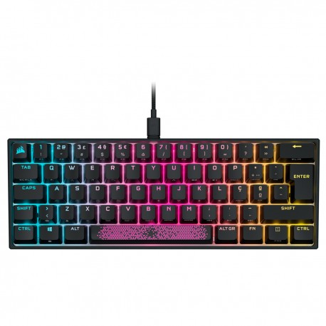 Corsair K65 RGB MINI teclado USB QWERTY Español Negro