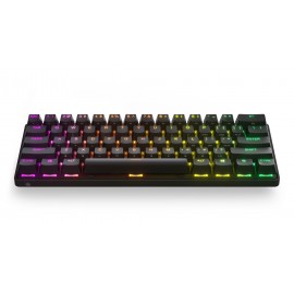 Steelseries Apex Pro Mini Wireless teclado USB + RF Wireless + Bluetooth QWERTY Inglés de EE. UU. Negro