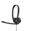 Sennheiser PC 5 CHAT Auriculares Alámbrico Diadema Oficina/Centro de llamadas Negro